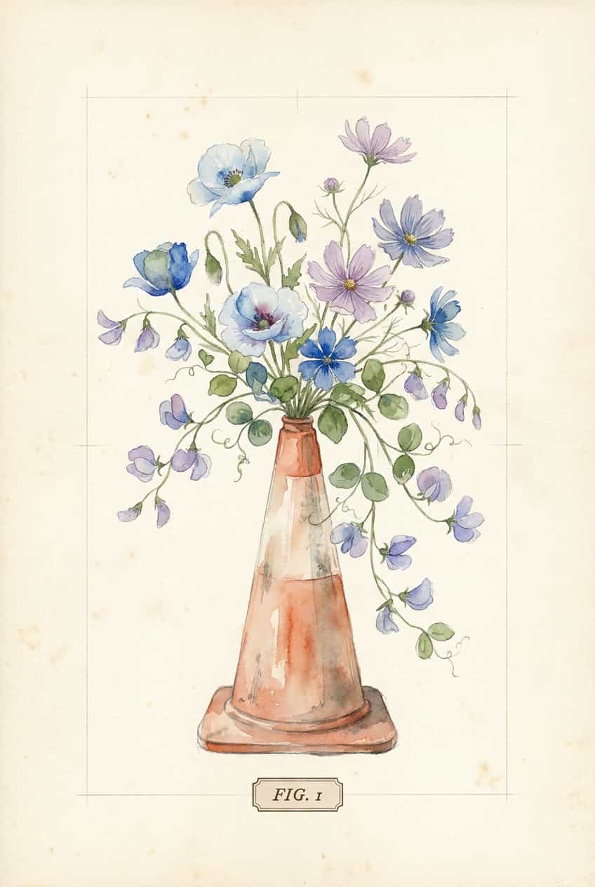 Canvas print of 'Canvas Watercolor Flowers Fig 1', featuring delicate watercolor flowers in soft, artistic hues.