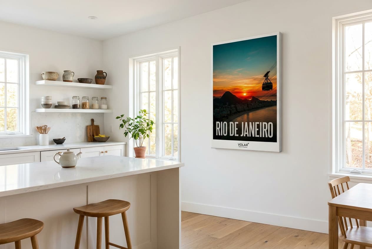 Scandinavian decor idea: “Canvas Rio De Janeiro” in a kitchen