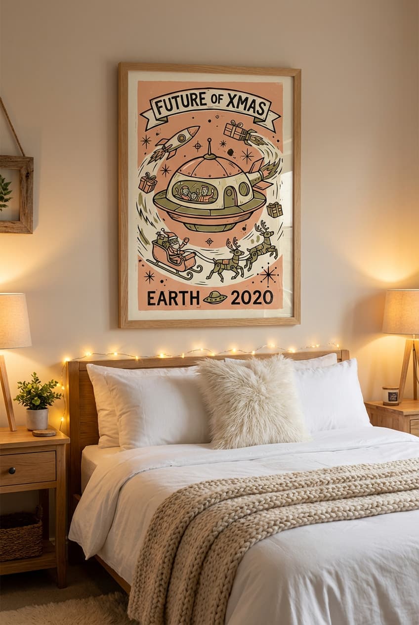 Poster Douceur de Noël – Room scene 2