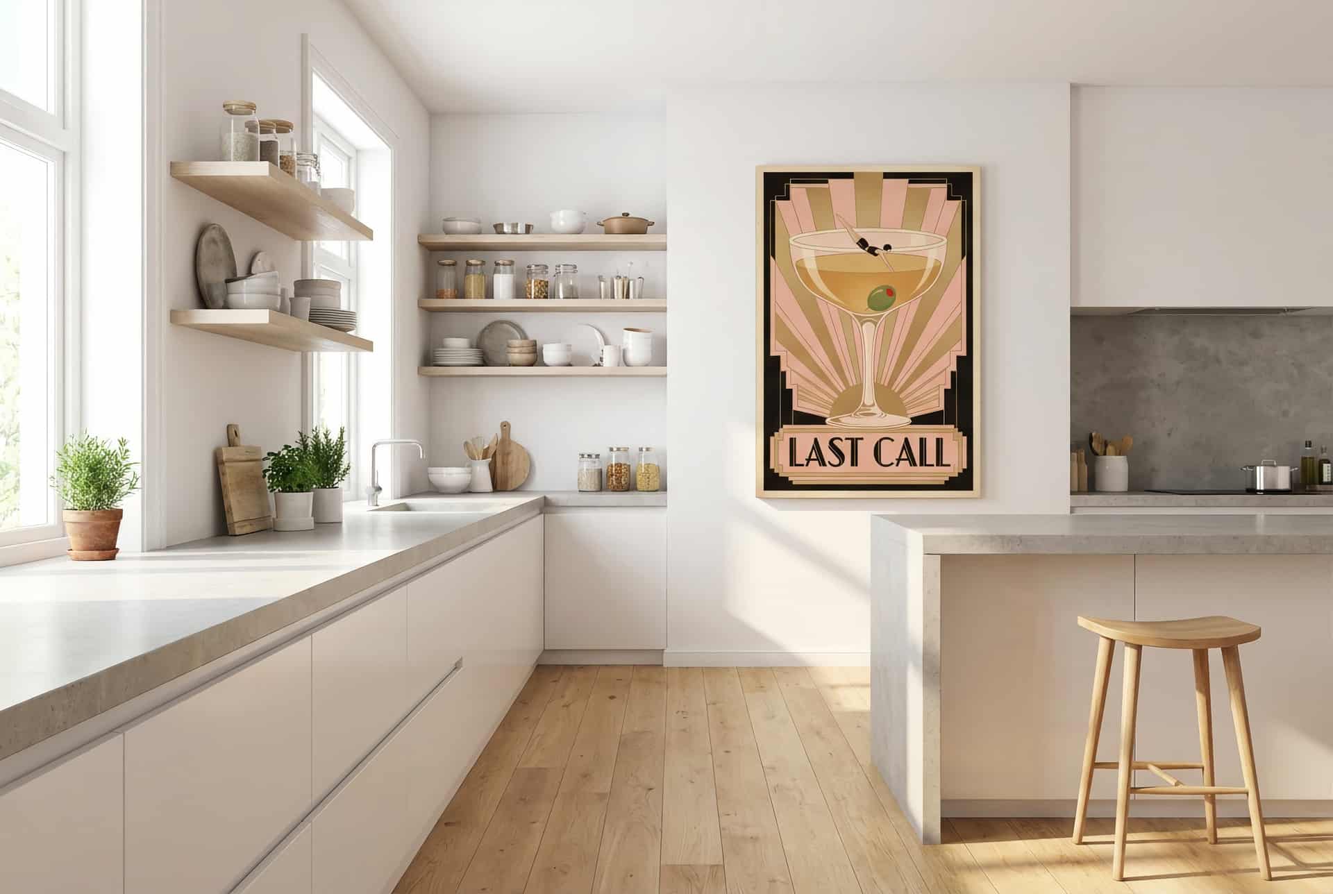 Canvas Cocktail Last Call – Kitchen (scandinavian)