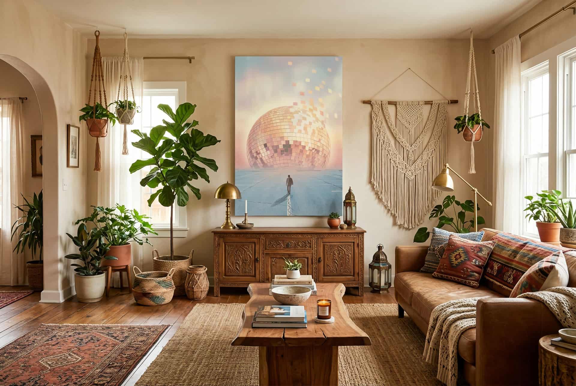 Canvas Disco Last Dance – Living Room (bohemian)
