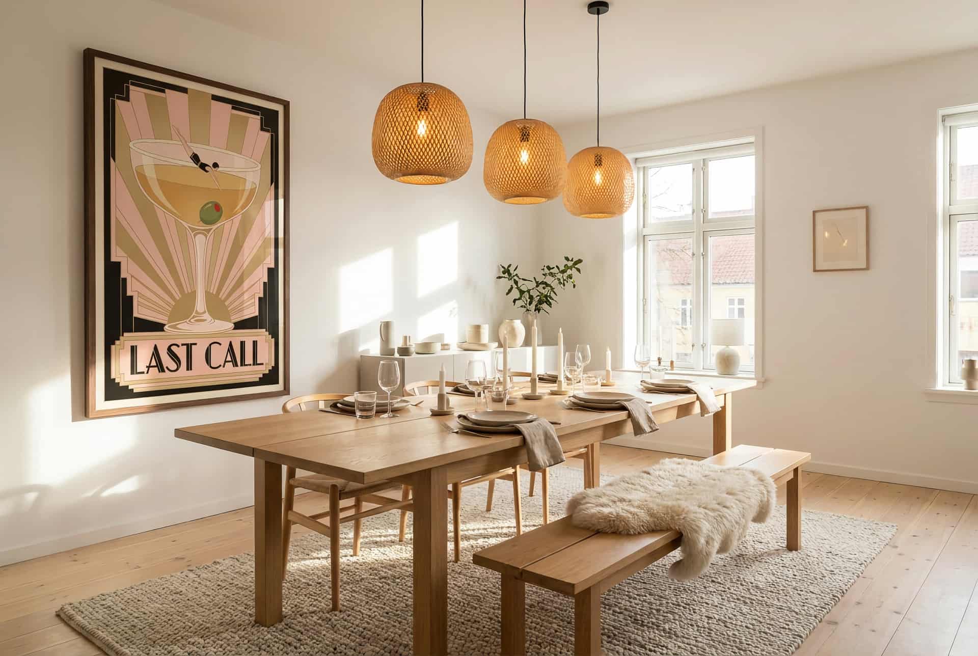 Poster Cocktail Last Call – Dining Room (scandinavian)